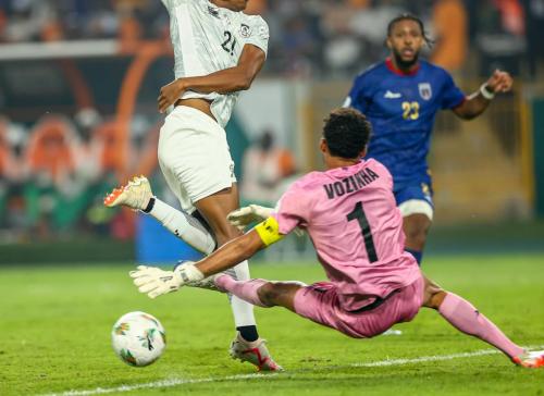 Football - 2023 Africa Cup of Nations - Finals - Cape Verde v South Africa - Charles Konan Stadium - Yamoussoukro - Cote dIvoire