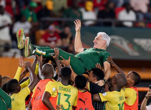 Football - 2023 Africa Cup of Nations - Finals - South Africa v DR Congo - Felix Houphouet Boigny Stadium - Abidjan - Cote dIvoire