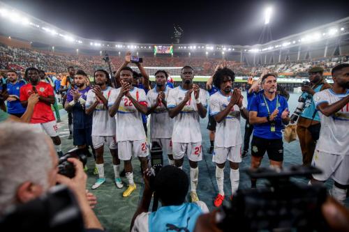 Football - 2023 Africa Cup of Nations - Finals - South Africa v DR Congo - Felix Houphouet Boigny Stadium - Abidjan - Cote dIvoire