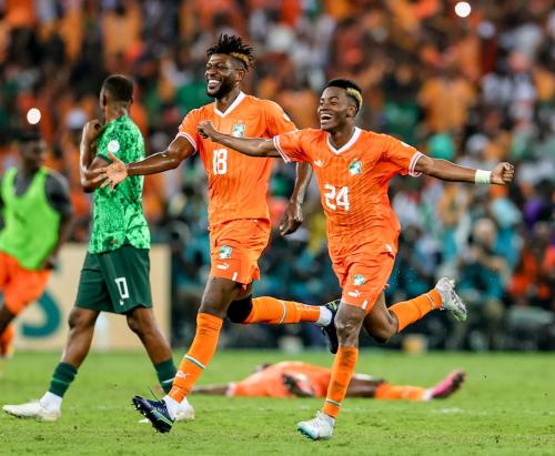Football - 2023 Africa Cup of Nations - Finals - Nigeria v Cote dlvoire - Alassane Ouattara Stadium - Abidjan - Cote dIvoire