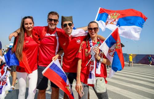 Fan off Serbia to Fifa world cup  Qatar 2022