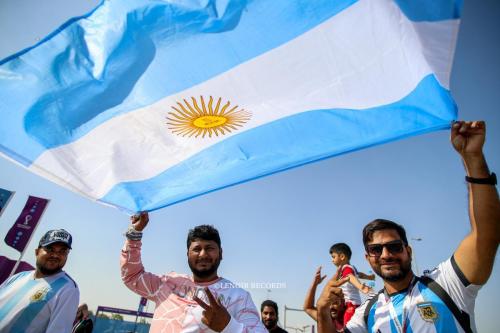 Fan off Argentina to Fifa world cup  Qatar 2022