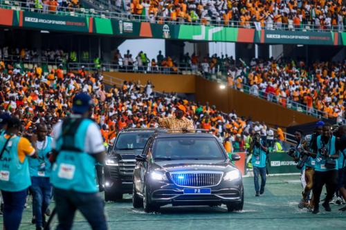 Football – 2023 Africa Cup of Nations – Finals – Cote dIvoire v Guinea Bissau – Alassane Ouattara Stadium
