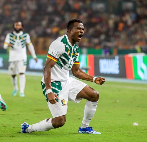 Football - 2023 Africa Cup of Nations - Finals - Gambia v Cameroon - Peace Stadium - Bouake - Cote dIvoire