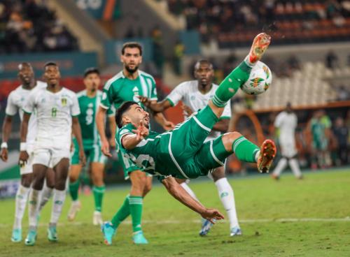 Football – 2023 Africa Cup of Nations – Finals – Mauritania v Algeria – Peace Stadium – Bouake – Cote dIvoire
